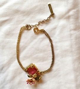 【送料無料】イタリアン　ブレスレット　レブレスレットピンクles nereides braccialetto rosa floreale