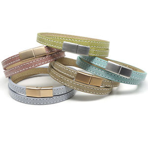 【送料無料】イタリアン　ブレスレット　フラットトップブレスレットbracciale in cuoio da donna piattoqualit topregalo perfettoper ragazze, donne, la sua