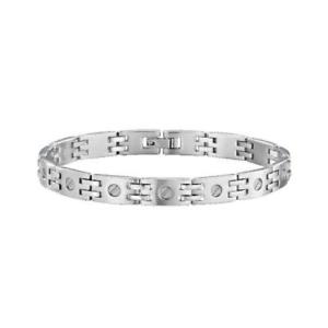 【送料無料】イタリアン　ブレスレット　ブレスレットブレスレットbracciale uomo sector basic szs28 bracelet acciaio nuovo viti lavorato