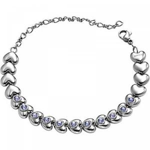 【送料無料】イタリアン　ブレスレット　ミステリーブレスレットスチールハートスワロフスキー*mistery gift* bracciale donna breil love around tj1701 acciaio cuore swarovski