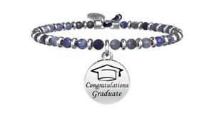 【送料無料】イタリアン　ブレスレット　ブレスレットスチールnuova inserzionekidult bracciali acciaio sodalite special moments laurea dreams 731435