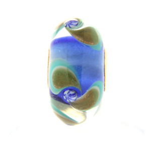 【送料無料】イタリアン　ブレスレット　オリジナルガラスビーズtrollbeads original beads vetro unico tr12665