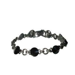 【送料無料】イタリアン　ブレスレット　カフリヴォリブラックジェットkonplott bracciale rivoli nero jet hematit