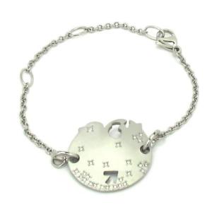 【送料無料】イタリアン　ブレスレット　カフアークスチールサテンスワロフスキーbracciale donna breil tribe ark tj0799 acciaio pulcino swarovski satinato