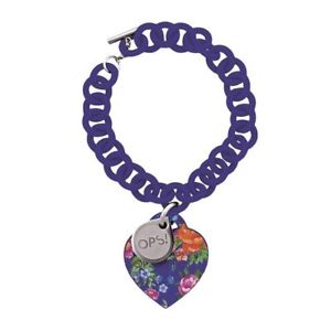【送料無料】イタリアン ブレスレット カフbracciale ops love flower opsbr154