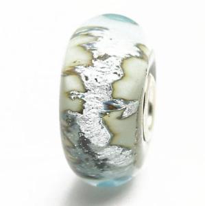 【送料無料】イタリアン　ブレスレット　ビーズガラスtrollbeads bead in vetro montagna argento tglbe20046 15,606円