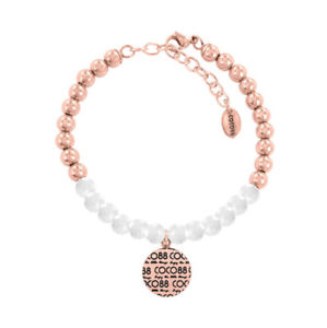 【送料無料】イタリアン　ブレスレット　ココブレスレットコレクションステンレススチールcoco88 braccialetto donna elemental collezione 8cb14008 acciaio inox