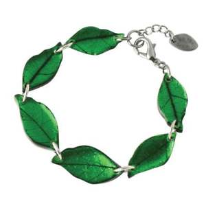 【送料無料】イタリアン　ブレスレット　ブレスレットlaurel verde resina argentato bracciale｜hokushin