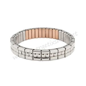 【送料無料】イタリアン　ブレスレット　ブレスレットフレキシステンレスブレスレットenergetix bracciale magnetico fleximagnetici bracciale in acciaio inoxrame lucidata 3621 20,860円