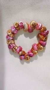 【送料無料】イタリアン　ブレスレット　ピンクゴールドミニターボブレスレットrosa e oro mini turbo seashell bracciale