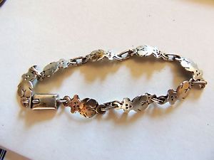 【送料無料】イタリアン　ブレスレット　クラシックブレスレットリンクビンテージポンドフォームvintage classico 925 sterling a moschettone forma di braccialetto maglie
