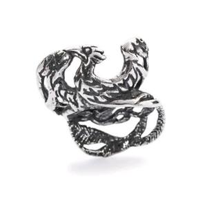 【送料無料】イタリアン　ブレスレット　オリジナルビーズtrollbeads original beads argento araba fenice tagbe20117