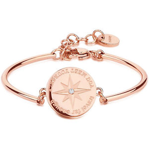 【送料無料】イタリアン　ブレスレット　ブレスレットチャクラロサデイバラbrosway, bracciale chakra, mod rosa dei venti, acciaio rose bhk59, nuovo