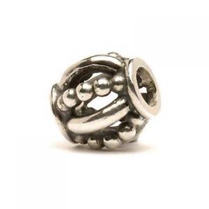 【送料無料】イタリアン　ブレスレット　シルバークラウンビードtrollbeads bead in argento corona tagbe20085