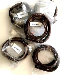 【送料無料】イタリアン　ブレスレット　カフブレスレットラップシルバースタッドブラウンレザーclearance 10 x wrap around cuff bracelet brown leather with silver studs