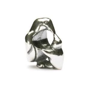 【送料無料】イタリアン　ブレスレット　シルバーペンギンオリジナルビーズtrollbeads original beads in argento mamma pinguino tagbe20037