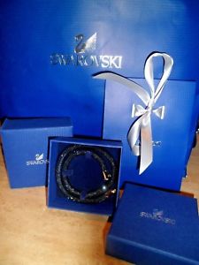 【送料無料】イタリアン　ブレスレット　ブランドスワロフスキースターダストジェットダブルnuovo di zecca swarovski stardust bracciale jet orlo doppio *** borsa regalo incluso