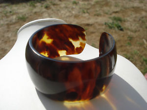 【送料無料】イタリアン　ブレスレット　ボーグロベークライトbeau et gros braclet ancienjonc ouvrantbakelite ou autrefacon ecaille