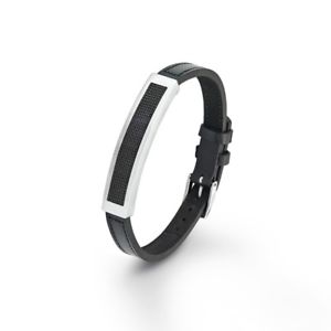【送料無料】イタリアン　ブレスレット　ブレスレットステンレススチールオリバージュエルsoliver jewel da uomo bracciale pelle acciaio inox so8641 437813