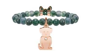 【送料無料】イタリアン　ブレスレット　ブレスレットスチールアニマルプラネットロイヤルティkidult bracciali acciaio agata muschiata animal planet cane fedelta´731122