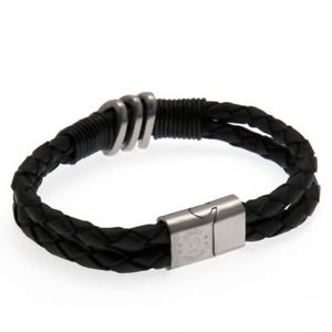 【送料無料】イタリアン　ブレスレット　チェルシーフットボールクラブブレスレットbracciale in cuoio chelsea football club