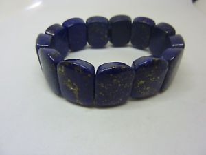 【送料無料】イタリアン　ブレスレット　ブレスレットラピスラズリmagnifique bracelet lapis lazuli perles 2 cm x 15 cm x 06 cm