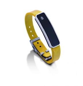 【送料無料】イタリアン　ブレスレット　ブレスレットイタリアガラスアルミbracciale uomo piquadro pgb003 vera pelle giallo alluminio vetro made in italy