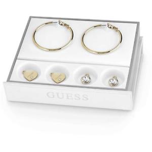 【送料無料】イタリアン　ブレスレット　イヤリングスチールリムゴールドハートorecchini donna guess i did it again ubs84005 acciaio cerchio gold cuore 16,775円