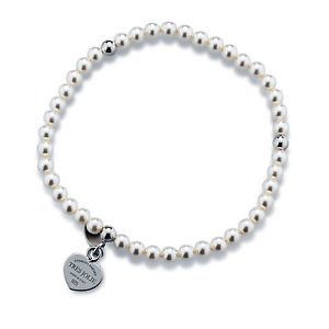 【送料無料】イタリアン　ブレスレット　カフトレスジョリーシルバーニュースビーズbracciale donna tres jolie jewels perle e cuore in argento 925 brtr0014 novit