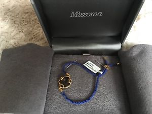 【送料無料】イタリアン　ブレスレット　missoma blu corda braccialeboxednuovo di zecca