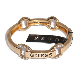 【送料無料】イタリアン　ブレスレット　ブレスレットロゴヌフbracelet guess femme logo et strass dor b1123557c1ds bjb0429 neuf 16,045円