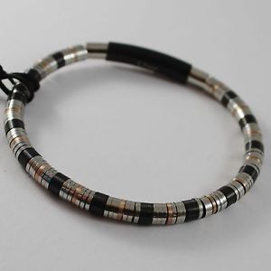 【送料無料】イタリアン　ブレスレット　カフメタルスチールbracciale da uomo in acciaio semirigido cesare paciotti 4us articolo 4ubr1389