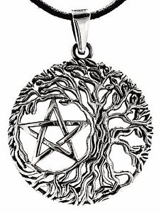【送料無料】イタリアン　ブレスレット　シルバーアンプペンダントツリーネックレススタッフnr 212 albero della vita ciondolo in argento 925 amp; collana pentagramma