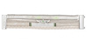 【送料無料】イタリアン　ブレスレット　ヌフnuova inserzionebracelet hipanema whitefree taille l 19 cmneuf sous emballage sans pochon