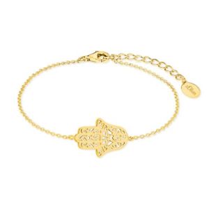 【送料無料】イタリアン　ブレスレット　オリバーシルバーゴールドハンドカフs oliver jewel bracciale da donna argento oro cos pure hamsa mano 2020055