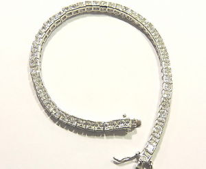 【貨物輸送無料】イタリアン 腕輪 カフシルバーモデルテニスbracciale  argento 925 modello tennis con zirconi 粍 3,5 x 3,5
