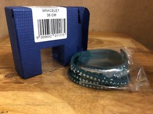 【貨物輸送無料】イタリアン 腕輪 スワロフスキーブレスレットswarovski bracciale slake 5201117 36 糎 merce nuova con imballaggio