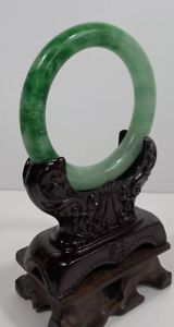 【貨物輸送無料】イタリアン 腕輪 ×自然的腕輪100 naturale bracciale インチ giada verde 59粍*10粍