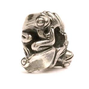 【送料無料】イタリアン　ブレスレット　シルバーカエルオリジナルビーズtrollbeads original beads in argento quattro rane grandi tagbe40056