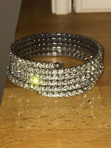 【貨物輸送無料】イタリアン 腕輪 ブレスレットスワロフスキークリスタルnuova inserzionebracciale braccialetto swarovski crystal