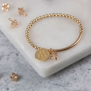 【貨物輸送無料】イタリアン 腕輪 ブレスレットゴールドブレスレットカスタムイエローcosmic braccialetto インチ oro, bracciale oro giallo personalizzati s4j7j1h