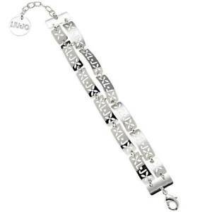 【貨物輸送無料】イタリアン 腕輪 カフリュジョシルバーレディーbracciale donna liu jo luxury glamour lj744 ottone silver lady