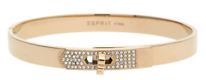 【貨物輸送無料】イタリアン 腕輪 ステンレススチールピンクゴールドエスプリブレスレットesprit donna bracciale インチ acciaio inox oro rosa esba 11178c600