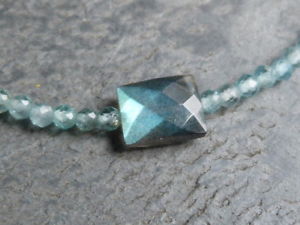 【貨物輸送無料】イタリアン 腕輪 ブレスレットアルジェントbracelet argent, apatites et labradorite
