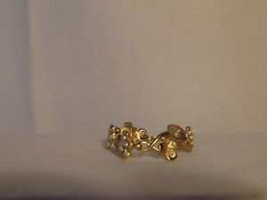 【貨物輸送無料】イタリアン 腕輪 ブレスレットビンテージbracelet vintage guy laroche mtal dor et fausses perles