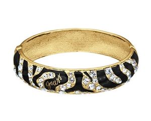 【送料無料】イタリアン　ブレスレット　ゴールドクリスタルタイガーブレスレットguess cristallo stretto tigre braccialetto in oro