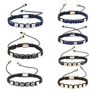 【貨物輸送無料】イタリアン 腕輪 カフジェルバシルバーシルバーbracciale macram gerba silver luxury con piastrine インチ argento 925 logate