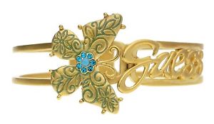 【貨物輸送無料】イタリアン 腕輪 ブレスレットターコイズguess donna bracciale oroturchese misura 18,5 糎 ufb30930