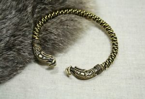 【貨物輸送無料】イタリアン 腕輪 brass bragle del ragnar molto dettagliata, idea regalo, decorazione