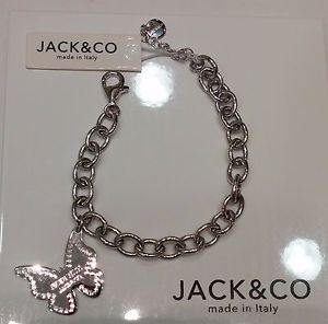 【送料無料】イタリアン　ブレスレット　ジャックシルバーペンダントブレスレット
